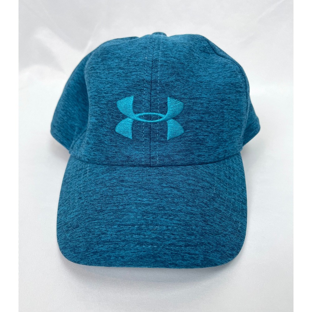 Under Armour Women Blue Athletic Cap Hat Adjustable Golf Tennis 1291072